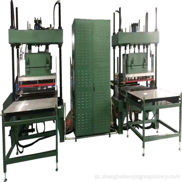 Máquina de alta frequência de quatro colunas